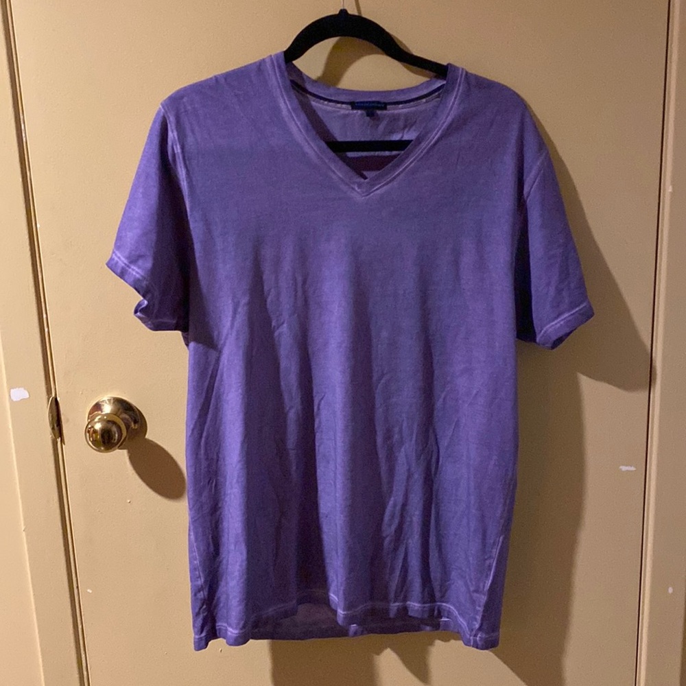 Purple mens tshirt